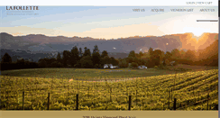 Desktop Screenshot of lafollettewines.com